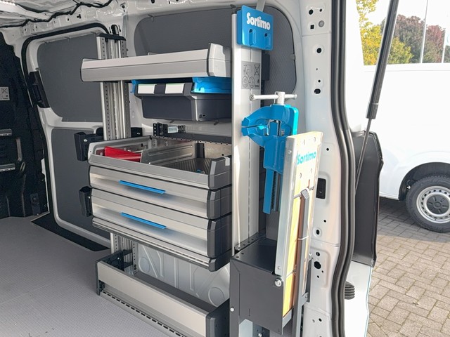 VW - New Transporter Kasten Klima,Kamera,PDC,Sortimo_10