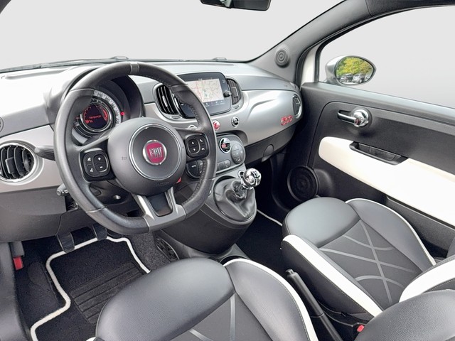 Fiat - 500 S NAVI+TEMPOMAT+KLIMAAUTO+PDC+TEILLEDER_10