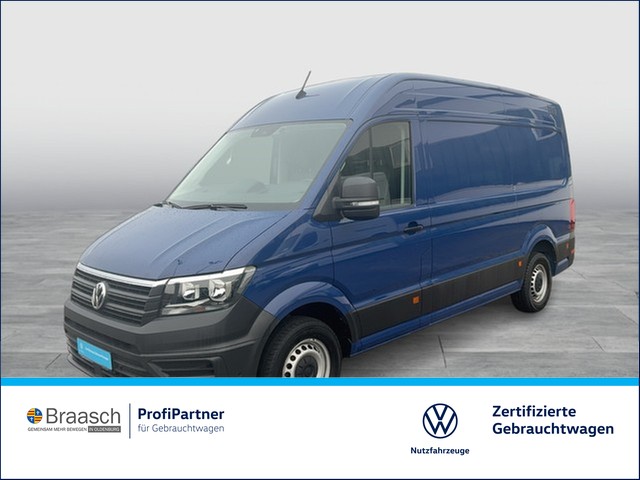 VW - Crafter 35 Kasten MR HD Klima,AHK,StandHz,Kamera_1